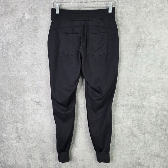Womens Athleta Black Jogger Pants Polyester Stretch Drawstring Waistband Size XS - Picture 6 of 11
